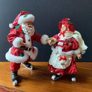 Fabriché Mr. and Mrs. Santa "Holiday on Ice"